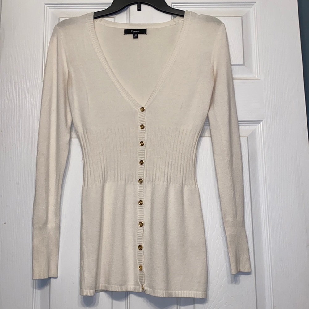 Women’s Express Button down sweater XS